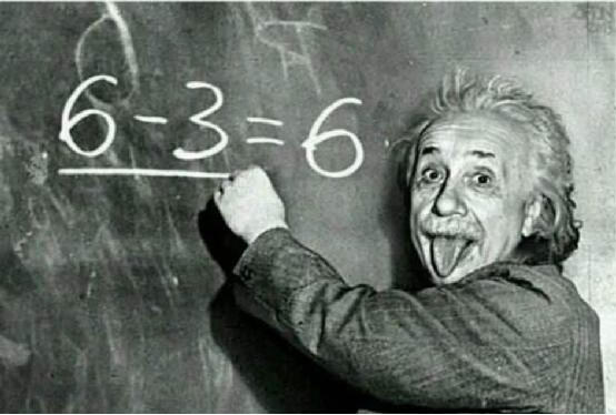 爱因斯坦6减3等于6怎么推断出来的 爱因斯坦6减3等于6怎么推断的