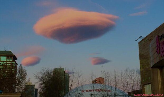 北京天空现云ufo新闻 什么是高积云