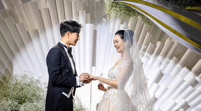 演员王洋结婚照片图片 王洋和郭威低调的一对夫妻是谁