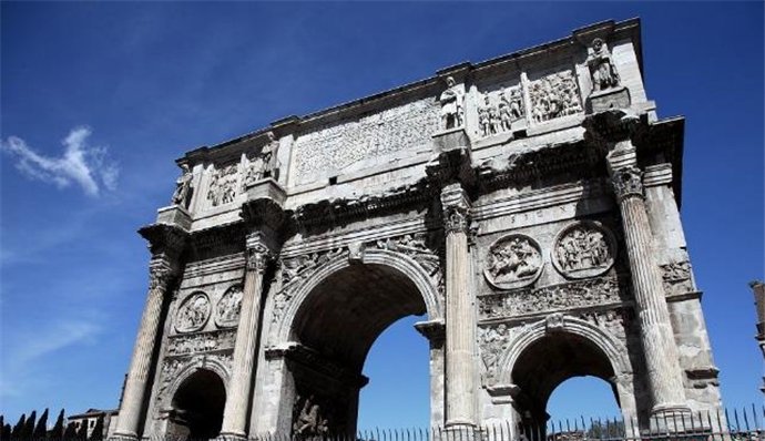 意大利古罗马废墟 罗马古城在哪里